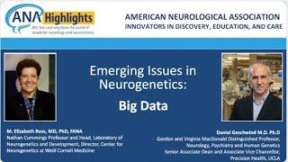 Emerging Issues in Neurogenetics Big Data