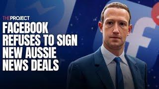 Facebook Refuses To Sign New Aussie News Deals