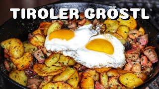 Traditional Austrian dish with BEEF and POTATOES -  TIROLER GRÖSTL - 0815BBQ - International