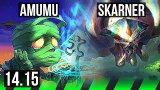 AMUMU vs SKARNER JGL  Rank 7 Amumu 5210  EUNE Grandmaster  14.15