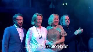 ABBA Reunion Footage January 2016 The Way Old Friends Do