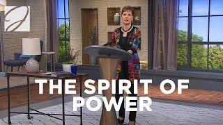 The Spirit Of Power  Joyce Meyer