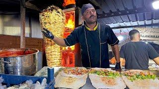 CRAZY Doner Kebab Master - He Sells 100 Kilos of Döner Kebab by Shouting Every Night