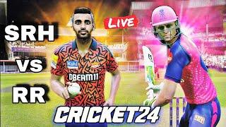 #10 RR VS srh live rajasthan royals vs  sunrise hyderabad ipl live 2024 realcricket24 amir gaming