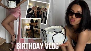 BIRTHDAY VLOG  поиск вечернего наряда шопинг с подругой и празднование дня рождения