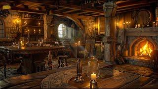 Witchers Night Tavern  Enchanting Medieval Music and Fireside Ambiance