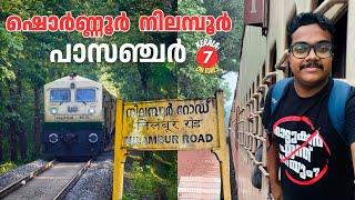Kerala on Rails EP 7 - Beautiful Shoranur - Nilambur Rail Route  Nilambur Passenger Journey ️