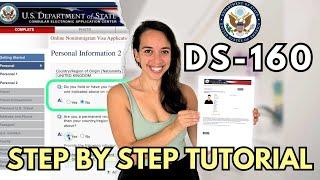 HOW TO FILL OUT Form DS-160 Correctly  Step-by-Step Guide 2024  K1 USA Visa Application