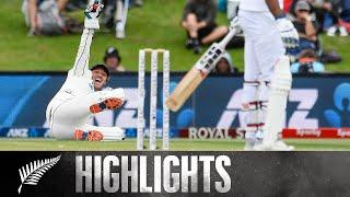 NZ Set 132 To Win  HIGHLIGHTS  BLACKCAPS v India  2nd Test - Day 3 2020