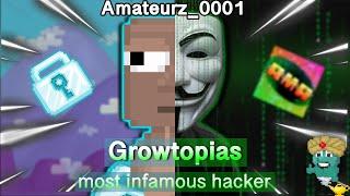 Growtopias most dangerous HACKER Amateurz Gt-History #5 by GenieYT