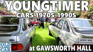 The YOUNGTIMER 1970s-on classic car show 2024  Gawsworth Hall