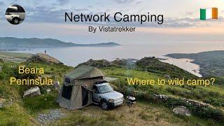 Network Camping EP13 4K where to wild camp in Ireland family 4x4 overland in a Discovery 3 & RTT