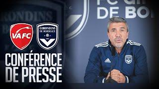 La conférence de presse avant Valenciennes-Bordeaux