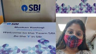 SBI PO 2021 BATCH  Unboxing the Gift from SBI  Training Period  SBILD - Noida 