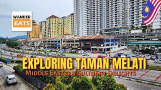 Vlog TAMAN MELATI Walk from KL East Mall plus Middle Eastern Lunch