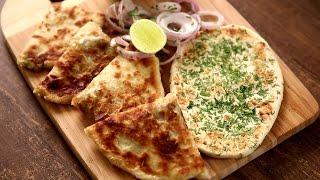 Amritsari Kulcha Recipe  Homemade Plain And Aloo Kulcha  The Bombay Chef - Varun Inamdar