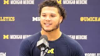 Michigan football Blake Corum previews the Michigan State game