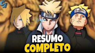 BORUTO TWO BLUE VORTEX RESUMO COMPLETO