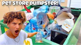 I Found PET STORE DUMPSTER Filled With AQUARIUM FISH