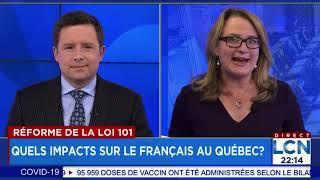 Réforme de la loi 101 - Quels impacts sur le français au Québec ?
