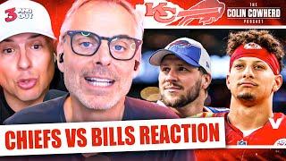 Chiefs-Bills Reaction Patrick Mahomes beats Josh Allen Lamar & Ravens next  Colin Cowherd NFL