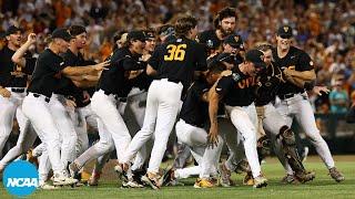 Tennessee baseball wins the 2024 Mens College World Series  Final out