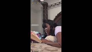 Shorty Was Really Getting Clapped While Reading A Book On Live