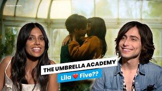 The Umbrella Academy Season 4  Five and Lila Kiss Reaction