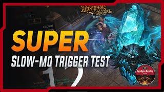 Super Slow-Mo Proc Speed Test - 5* Star Wulfheort - Trash Gem? Diablo Immortal