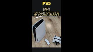 No scalpers when buying PS5 directly from Sony #shorts