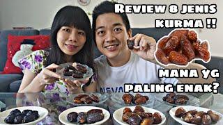 BUKA PUASA 2022 - REVIEW 8 JENIS KURMA. Mana Kurma yg Paling Enak ??