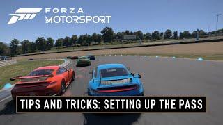 Forza Motorsport - Tips & Tricks Setting Up the Pass