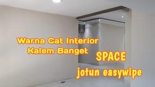 SPACE jotun easywipe - warna kalem krem terbaik sejuk di mata