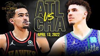 Atlanta Hawks vs Charlotte Hornets Full Game Highlights  NBA Play-In #9-#10 Game  April 13 2022