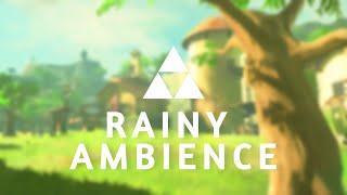 Zelda  Rainy Hateno Night  Ambience 10 Hours