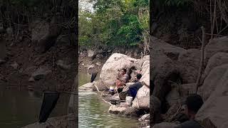 Spot Mancing Sabo Dam Gunung Merapi #shorts