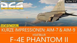 Heatblur F-4E Phantom II - Kurze Impressionen - AIM7 & AIM9 DCS World Deutsch