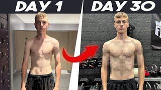 Skinny Guy Trains For 30 Days