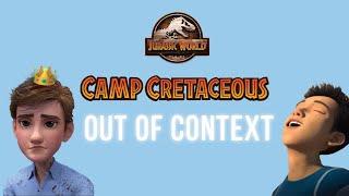 Jurassic world Camp Cretaceous out of context 