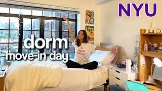 MOVE-IN TO COLLEGE WITH ME *NYU move-in day vlog*