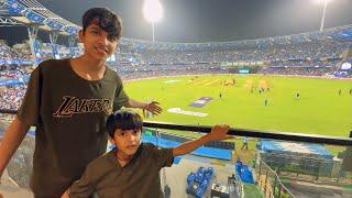 Piyush Or Kunali Ka 1st Cricket Match  In Stadium