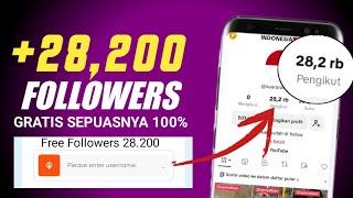 Gratis Sepuasnya Cara Menambah Followers Tiktok Gratis 2024 Cuma 5 Menit