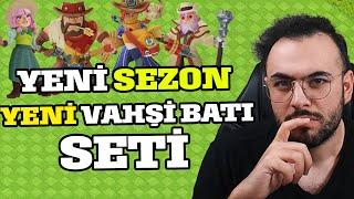 YENİ VAHŞİ BATI SEZONU ALTIN BİLETİ ALINIR MI TÜM SEZON SKİNLERİ CLASH OF CLANS