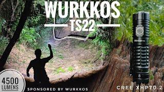 Wurkkos TS22 XHP70.2 4500lm & Comparison with Wurkkos TS25 Cyansky P25 V2 and Sofirn SP35T