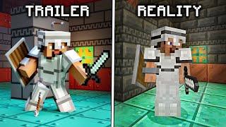 Minecraft 1.21 Trailer VS Reality