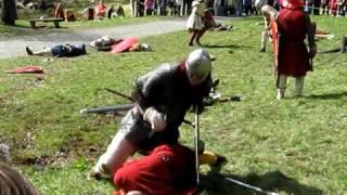 Viking fight at Hordamuseet