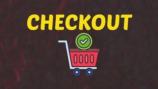 What Does CHECKOUT Means  Meanings And Definitions With Example in ENGLISH
