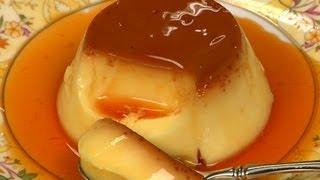 How to Make Custard Pudding Easy Custard Pudding Recipe  Egg Pudding  Cooking with Dog