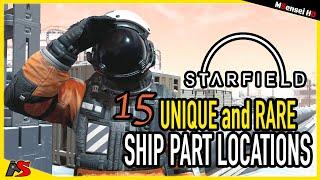 STARFIELD BEST Unique Ship Parts & Vendor Locations Guide Rare Parts Shipbuilding Hopetown & MORE