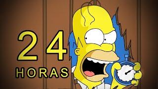  HOMERO SIMPSON RIÉNDOSE COMO LOCO → POR 24 Horas